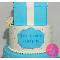 Торт Свадебный Тиффани Торт Свадебный Тиффани